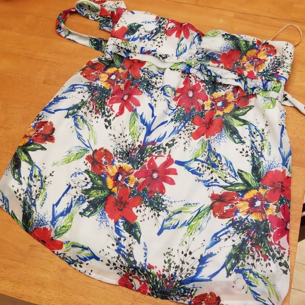 Strapless shirt